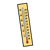 Yellow Thermometer Color PNG