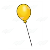 One Yellow Balloon