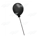 One Black Balloon