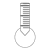 Bulb Thermometer Line PNG