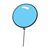 Single Blue Balloon Color PDF