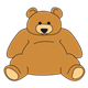 Brown Bear sitting