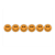 Orange Smiley Faces Color PDF