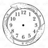 Whale Clock
