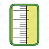Lime Green Thermometer