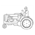 Man Driving Tractor Line PDF