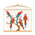 Golden Bird Cage Color PNG