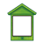 Green Birdhouse Color PNG
