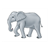 Walking Gray Elephant Color PDF