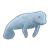 Manatee Color PNG