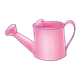 Pink Watering Can with handle
