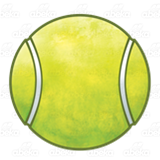 Green Tennis Ball 1