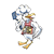 White Bird Color PNG