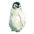 Baby Penguin 1 Color PNG