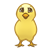 Baby Chick Color PNG