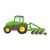 Green Tractor Color PDF