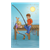 Boy and Girl Fishing Color PNG