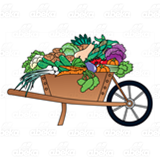 Wheelbarrow of Vegetables