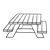 Yellow Picnic Table Line PNG