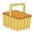Wooden Picnic Basket Color PDF