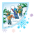Snowy Scene Color PNG