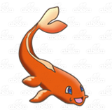 Long Orange Fish