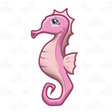 Pink Sea Horse