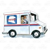 US Mail Truck