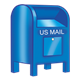 Blue Mailbox 