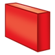 Long Red Block rectangular