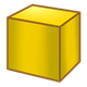 Yellow Block square