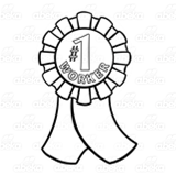 Number 1 Worker Ribbon