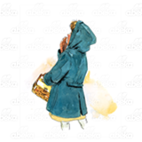 Little Girl in Blue Coat
