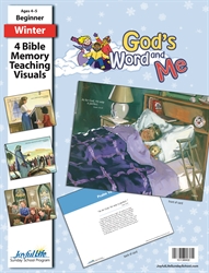 God's Word and Me Beginner Bible Memory Verse Visuals