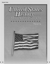 United States History: Heritage of Freedom Test Book