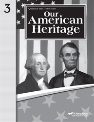 Our American Heritage Quiz and Test Key