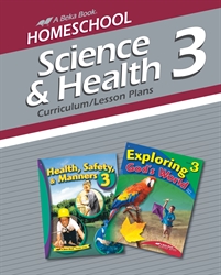 Homeschool Science and Health 3 Curriculum Lesson Plans