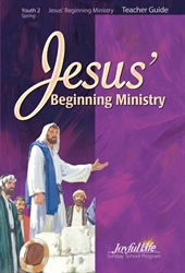 Jesus' Beginning Ministry Teacher Guide Youth 2