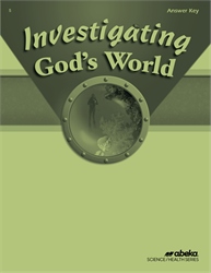Investigating God's World Answer Key
