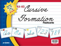 Cursive Formation Flashcards (K4-K5)