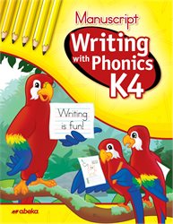 Writing with Phonics K4 Manuscript (Bound)