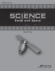 Science: Earth and Space Quiz Key