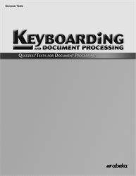 Document Processing Quiz and Test Book