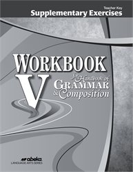 Workbook V Supplementary Exercises Teacher Key