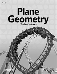 Plane Geometry Test and Quiz Book