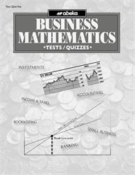 Business Mathematics Test and Quiz Key