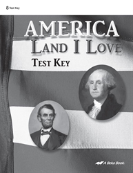 America: Land I Love Test Key