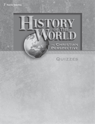 History of the World Quiz Key