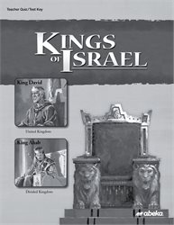 Kings of Israel Quiz and Test Key