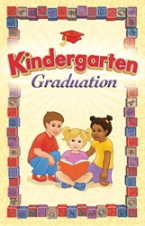 K Graduation Program Cover Style A Children (Package of 25)